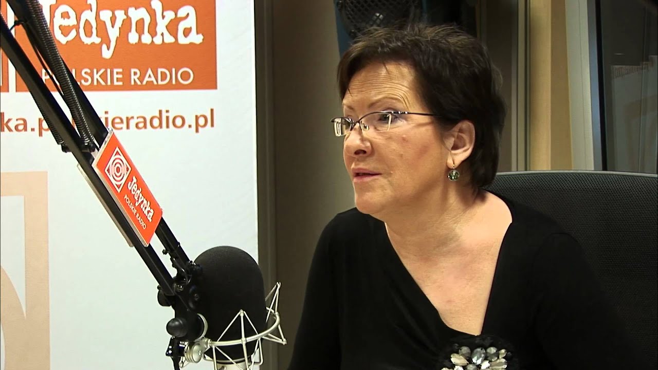 Ewa Kopacz  - przeciw finansowaniu partii z budżetu (Jedynka)