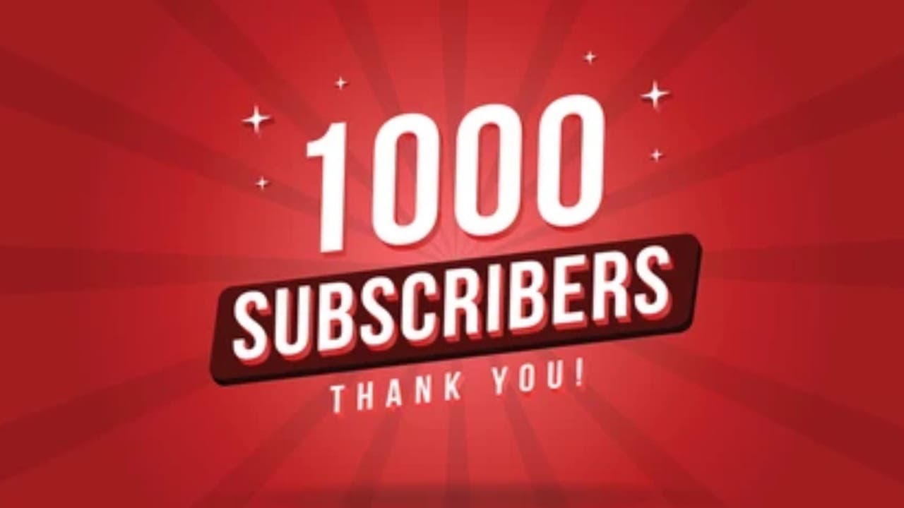 1000 + subscribers/1K subscribers /  D.H FISH ADVISOR