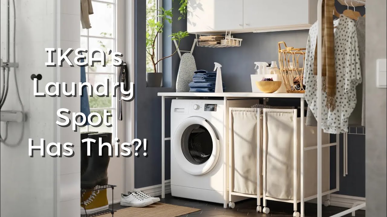 A Detailed Look at IKEA's laundry Area