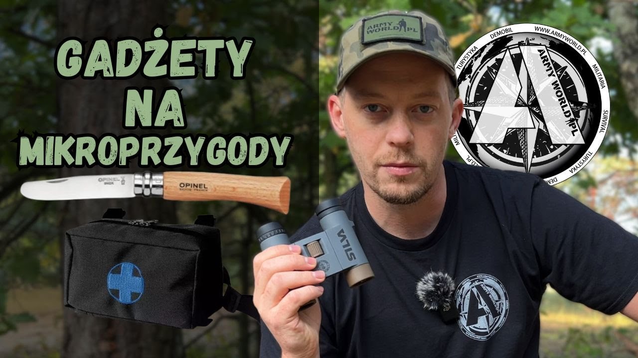 GADŻETY NA MIKROPRZYGODY RODZINNE I SOLO | Lornetka Silva Scenic, My First Opinel i inne