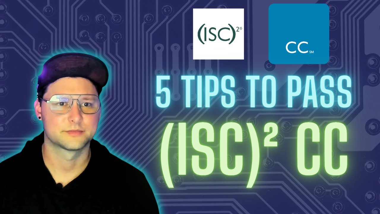 5 Tips to Pass The (ISC)&sup2; Certified in Cybersecurity (CC) Exam in 1 week! 🤖📖