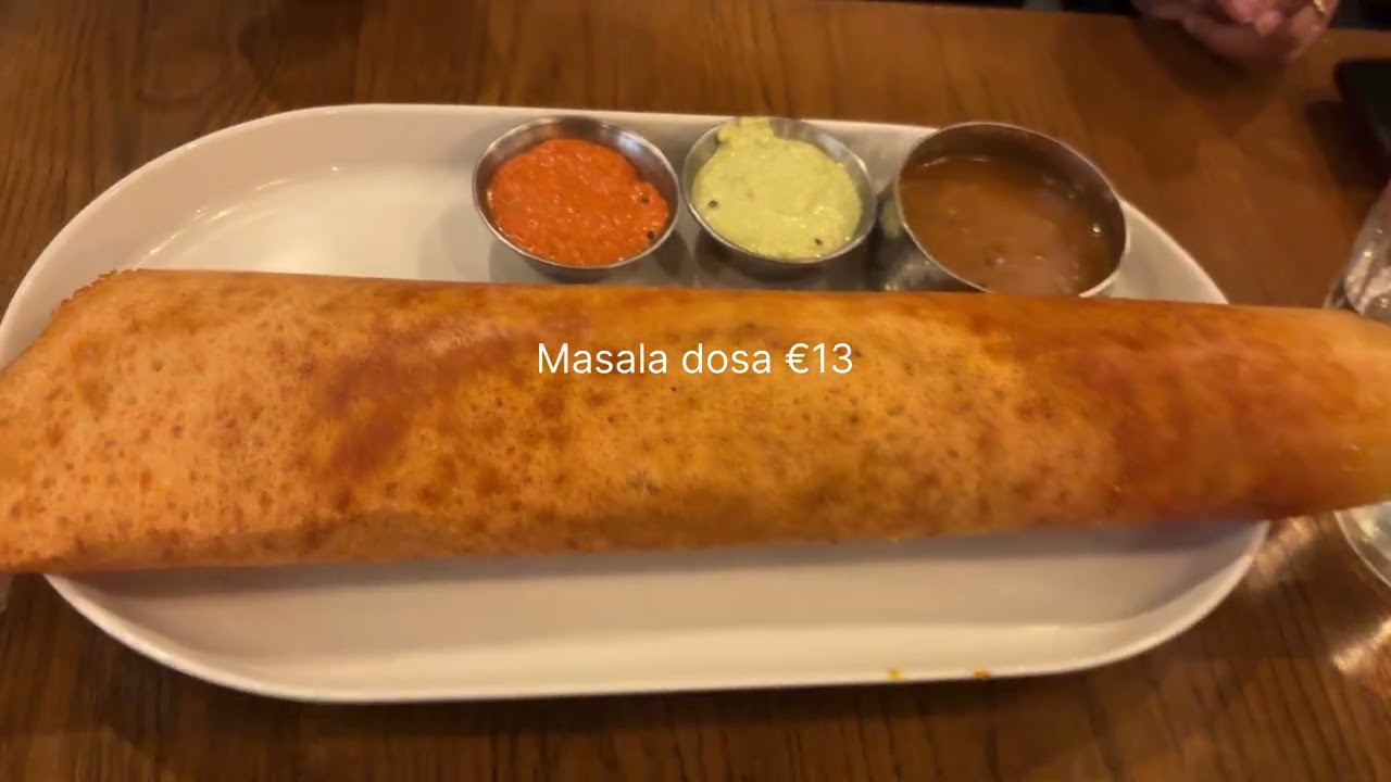 Trying South Indian Food in Dublin 🇮🇪 | Dosa Dosa & Andhra Bhavan🍽️