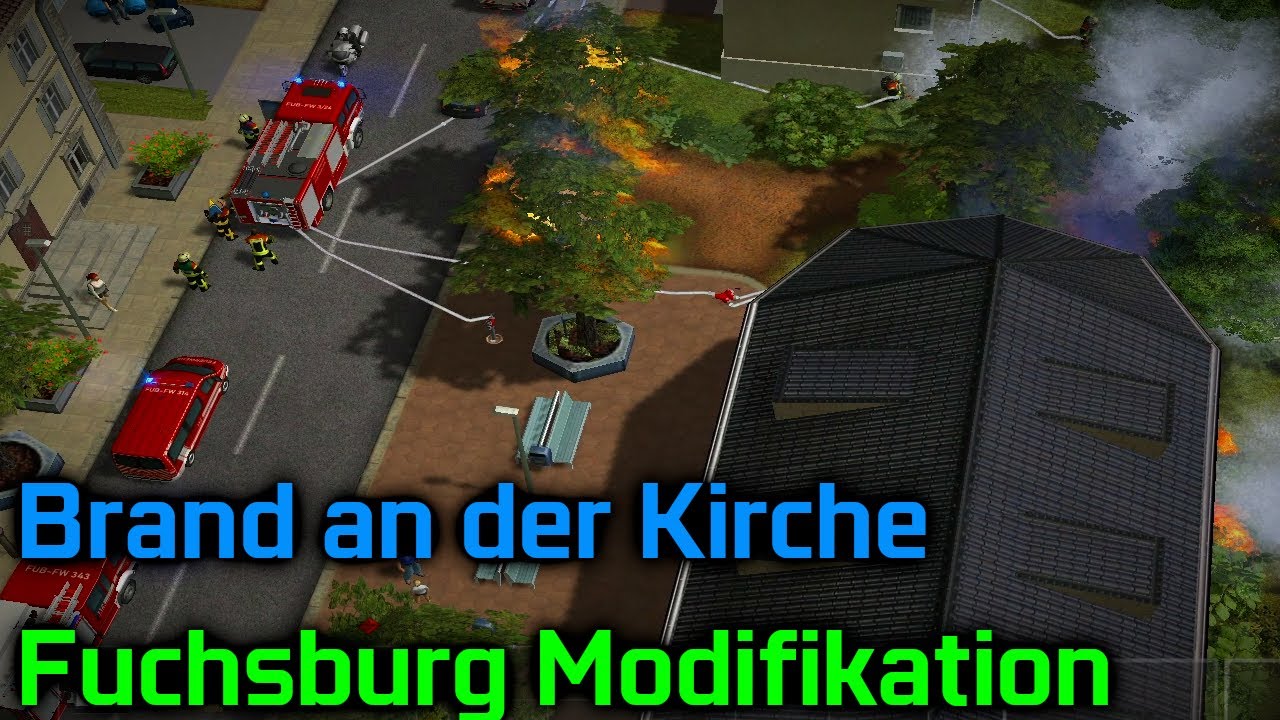 Vegetationsbrand bedroht Kirchengebäude | Fuchsburg Modifikation | Multiplayer