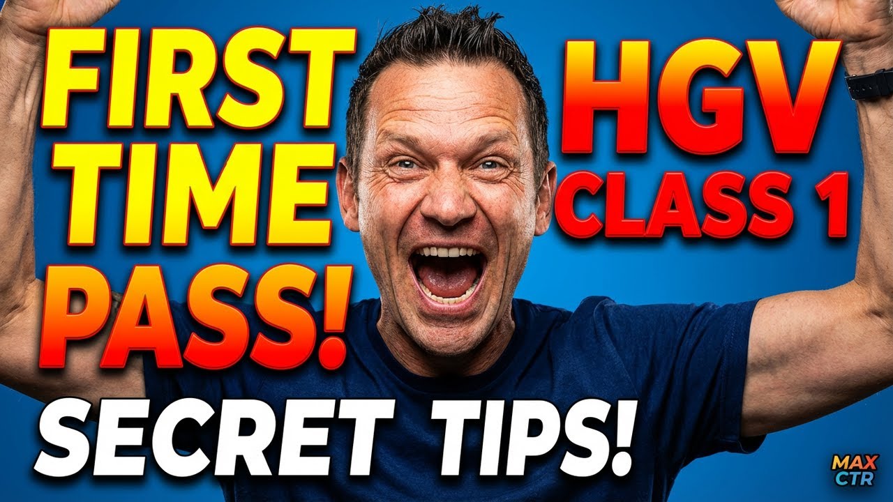 How Can You Pass the HGV Class 1 Test at First Attempt? Discover the Best Tips Here!