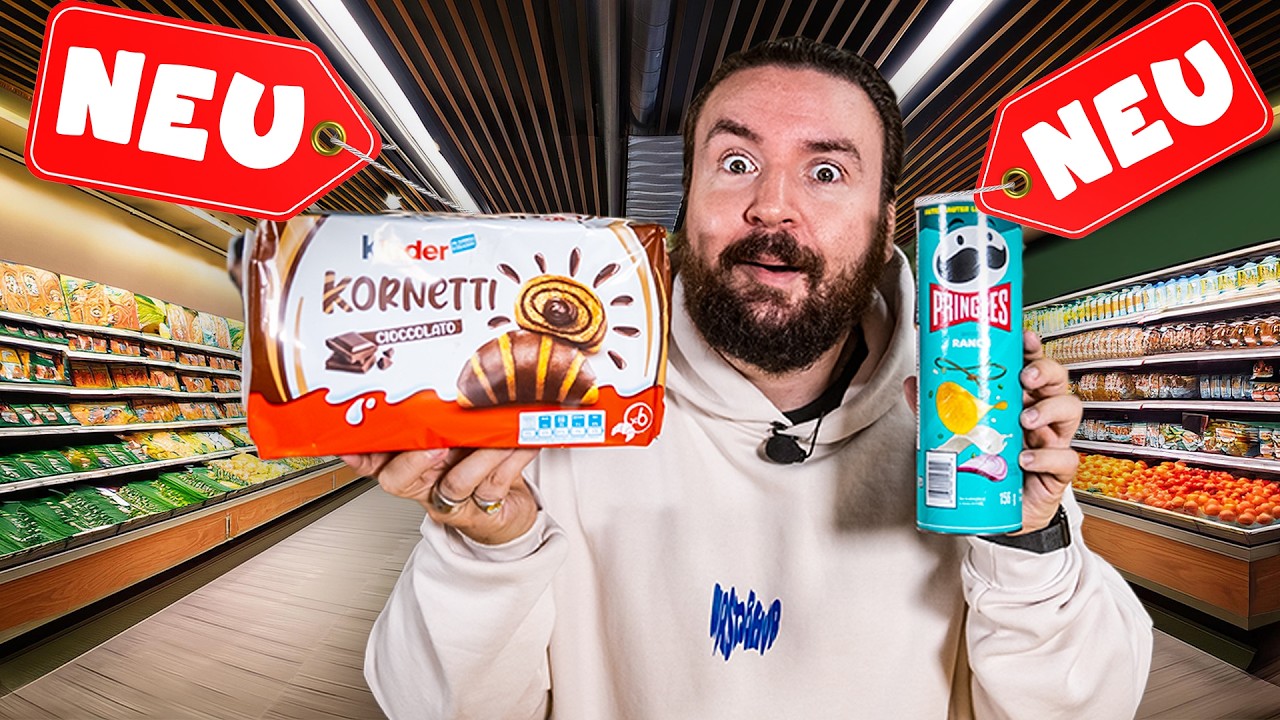 Ich TESTE alle NEUEN SUPERMARKT LEBENSMITTEL