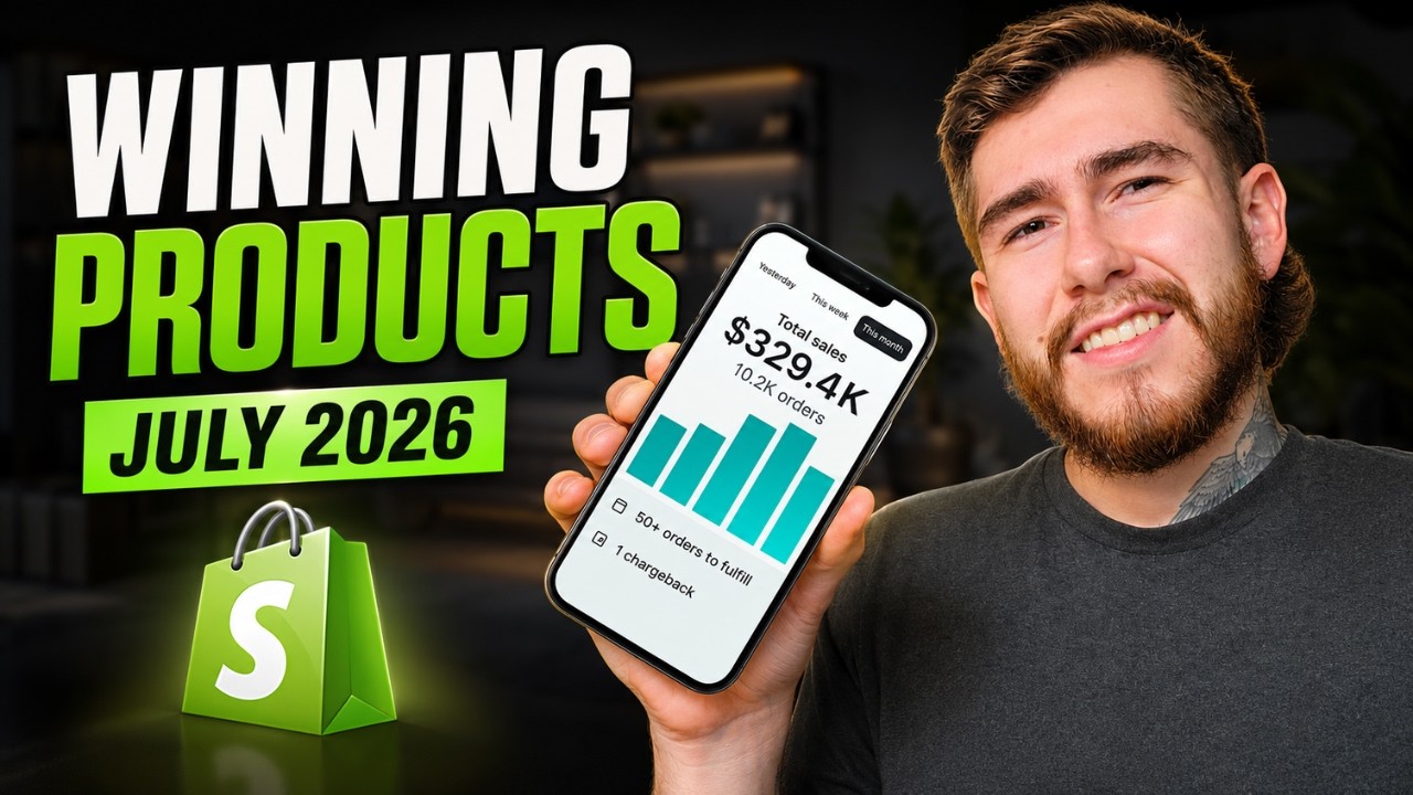 Топ-5 товаров-бестселлеров для продажи СЕЙЧАС (июль 2026) | Тренды Shopify Dropshipping