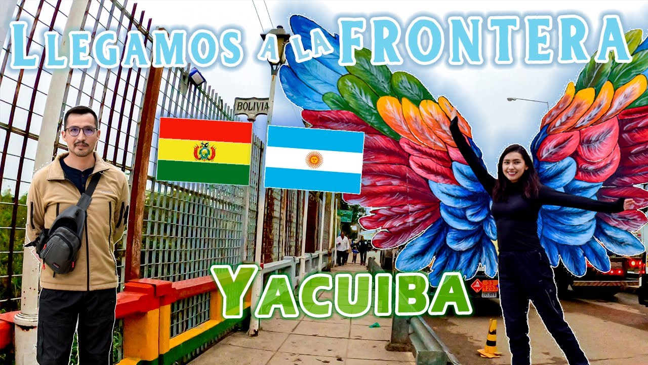 Llegamos a la frontera YACUIBA ❤️💛💚ARGENTINA 💙🤍💙 en moto🏍️🛣️🤩 (episodio #46)