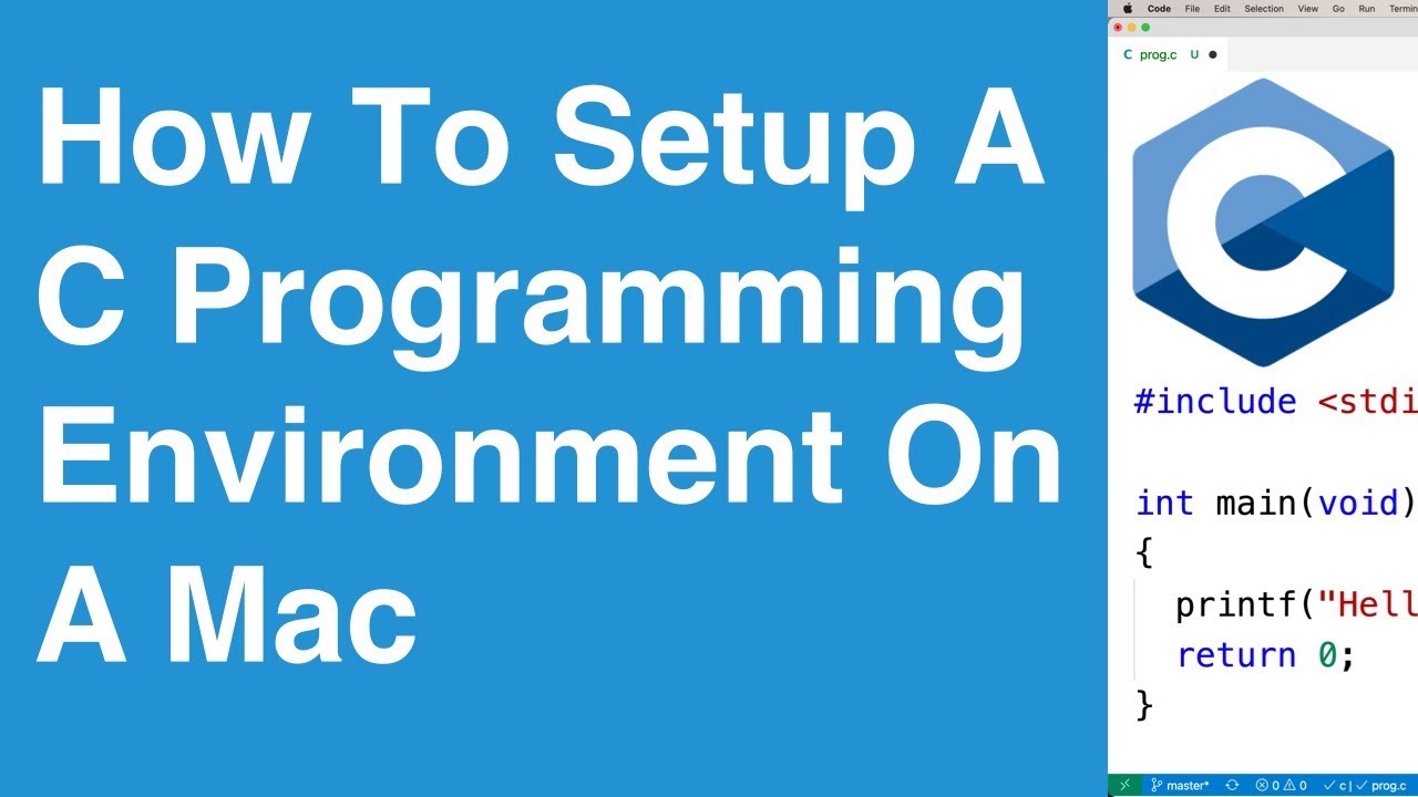 Как настроить среду программирования C на Mac