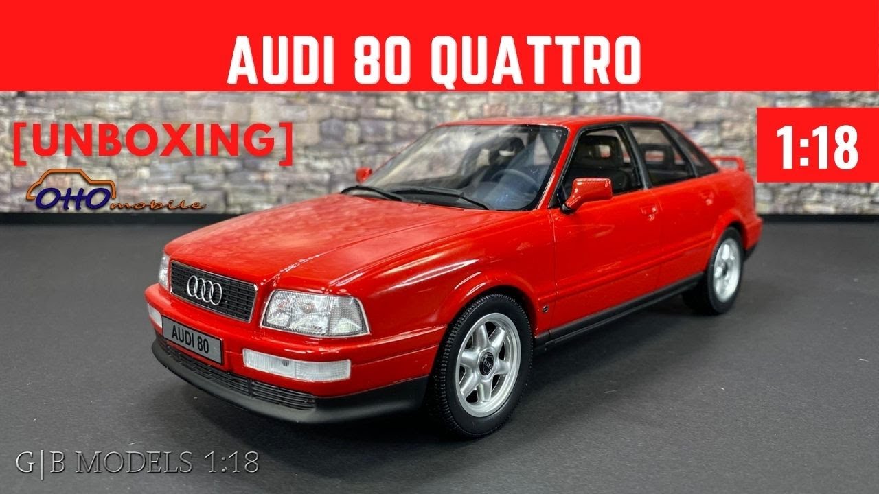 Otto Mobile 1:18 Audi 80 Quattro B4 [Unboxing]