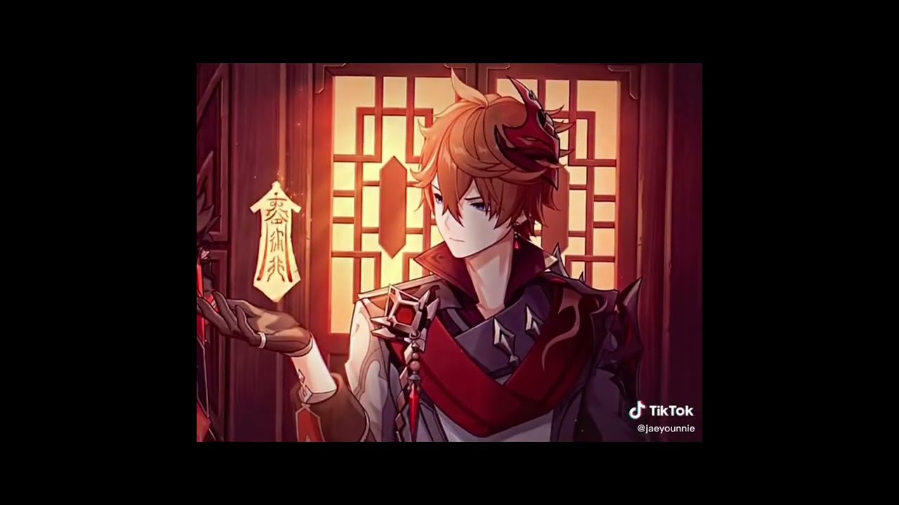 zhongli x childe  tiktoks part four ( thank you for 370 Subscribers )