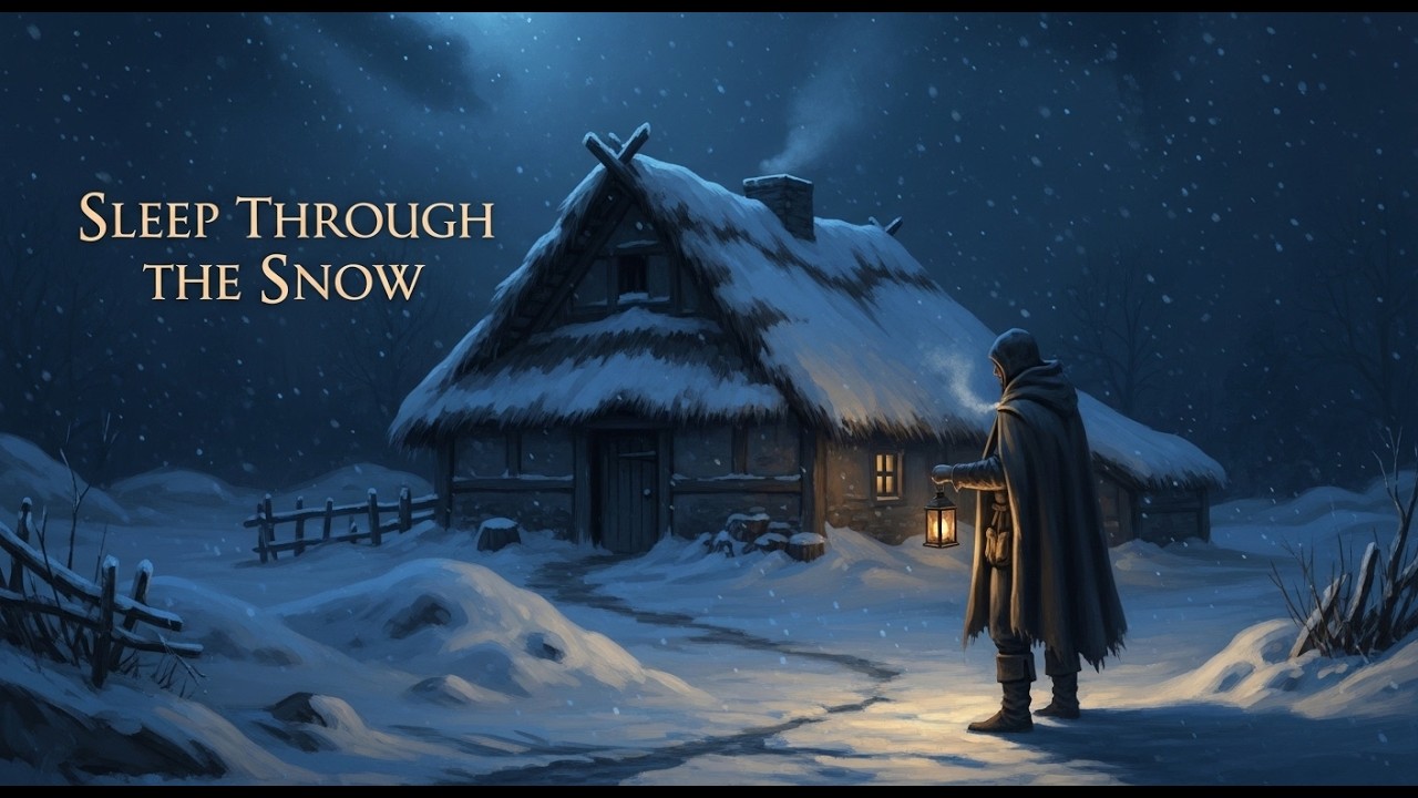 Boring History For Sleep | How Did Medieval Peasants Survive Winter Nights?