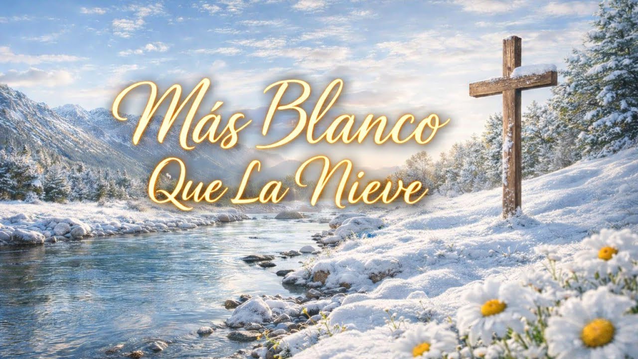 Más Blanco que la Nieve | Hermoso Himno Cristiano con Letra