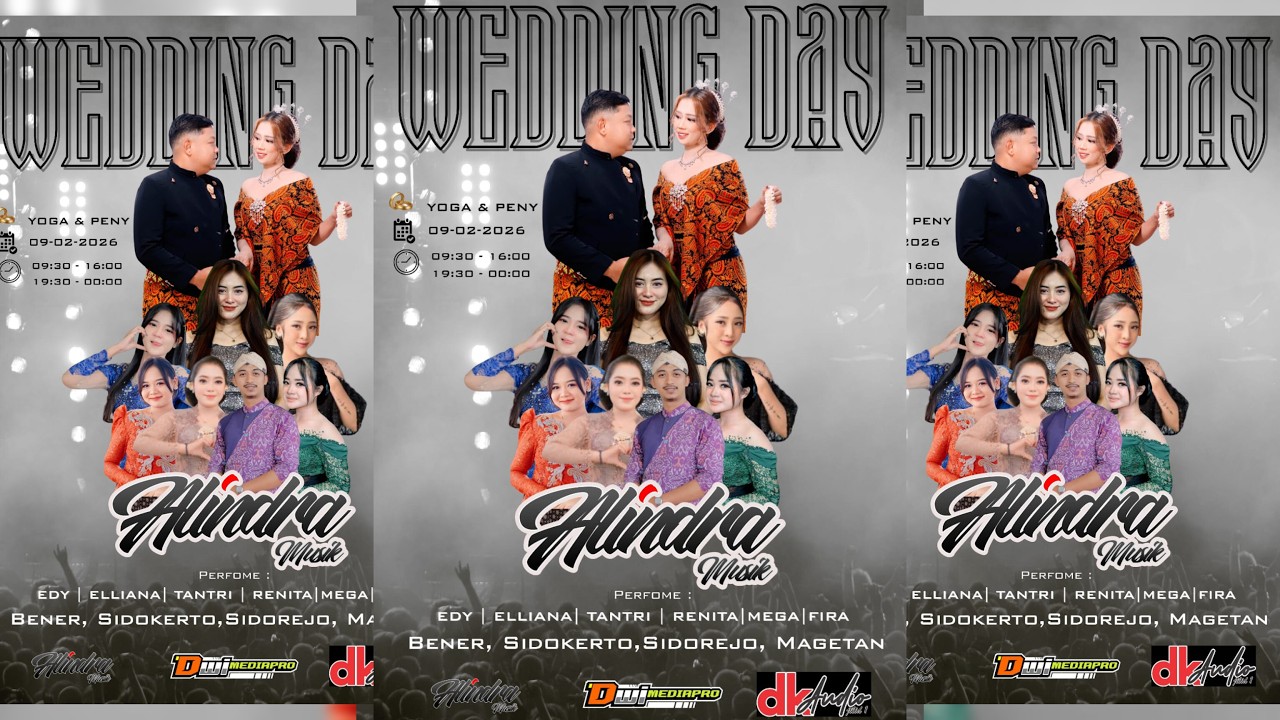 Live.!! Cs. ALINDRA Musik - DK Audio Jilid 1 | Wedding 