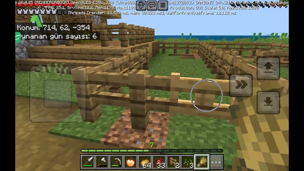 Survival 3.bölüm (çiftlik yaptım)