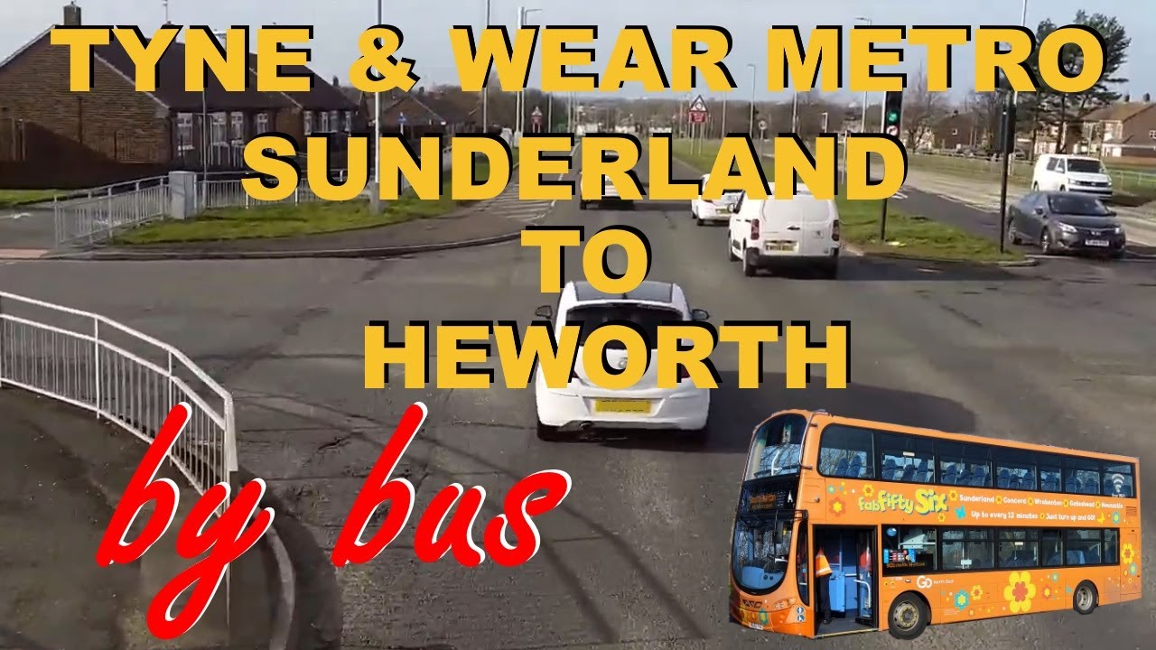 Tyne & Wear Metro : Replacement Bus : Sunderland to Heworth