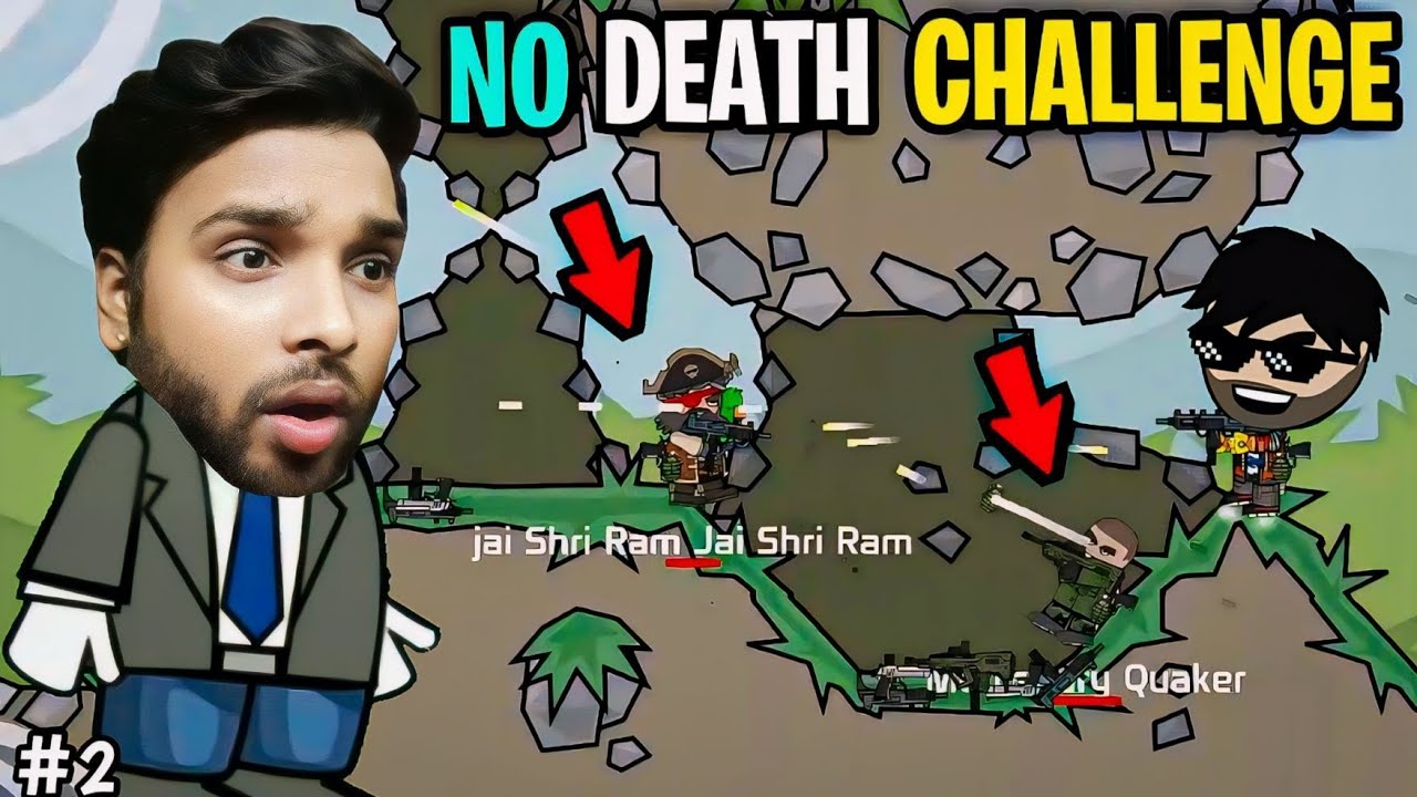 no death challenge in mini militia # 2