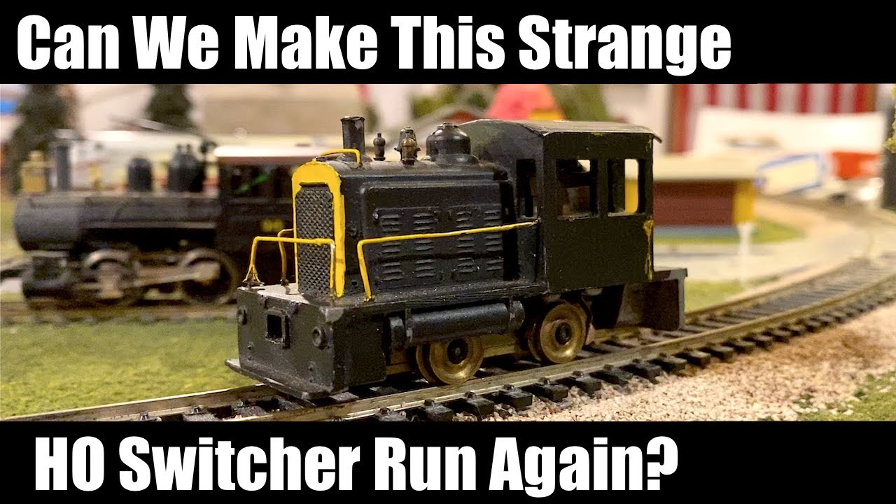 Can We Make This Strange Vintage Die-Cast Ho Switcher Locomotive Run Again?