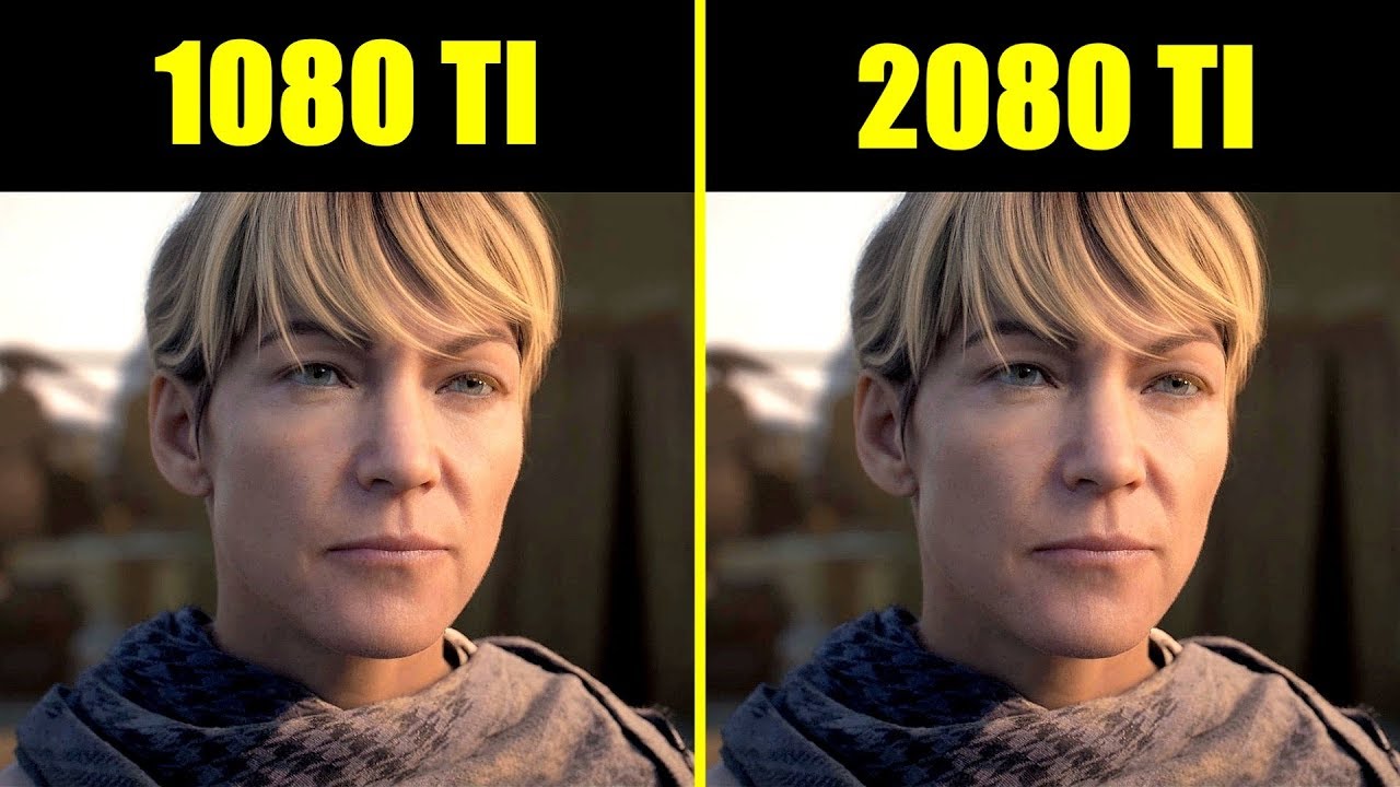 Call Of Duty Modern Warfare 4K RTX 2080 TI Vs GTX 1080 TI Comparison