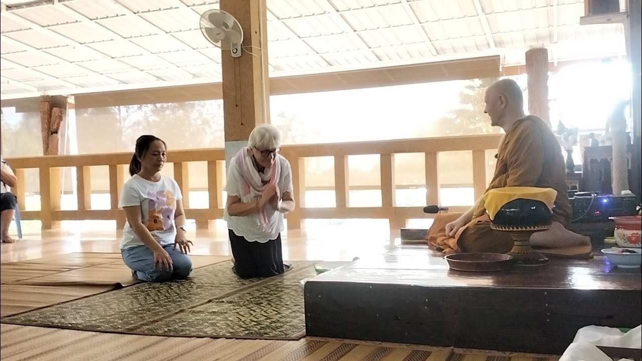 บุญผ้าป่าถวาย พระอาจารย์มาร์ติน ปิยธัมโม 23-02-2568 #วัดภูฆ้องทอง