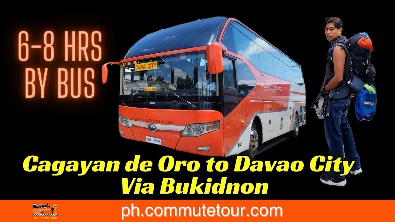 Cagayan de Oro to Davao City Commute by Bus