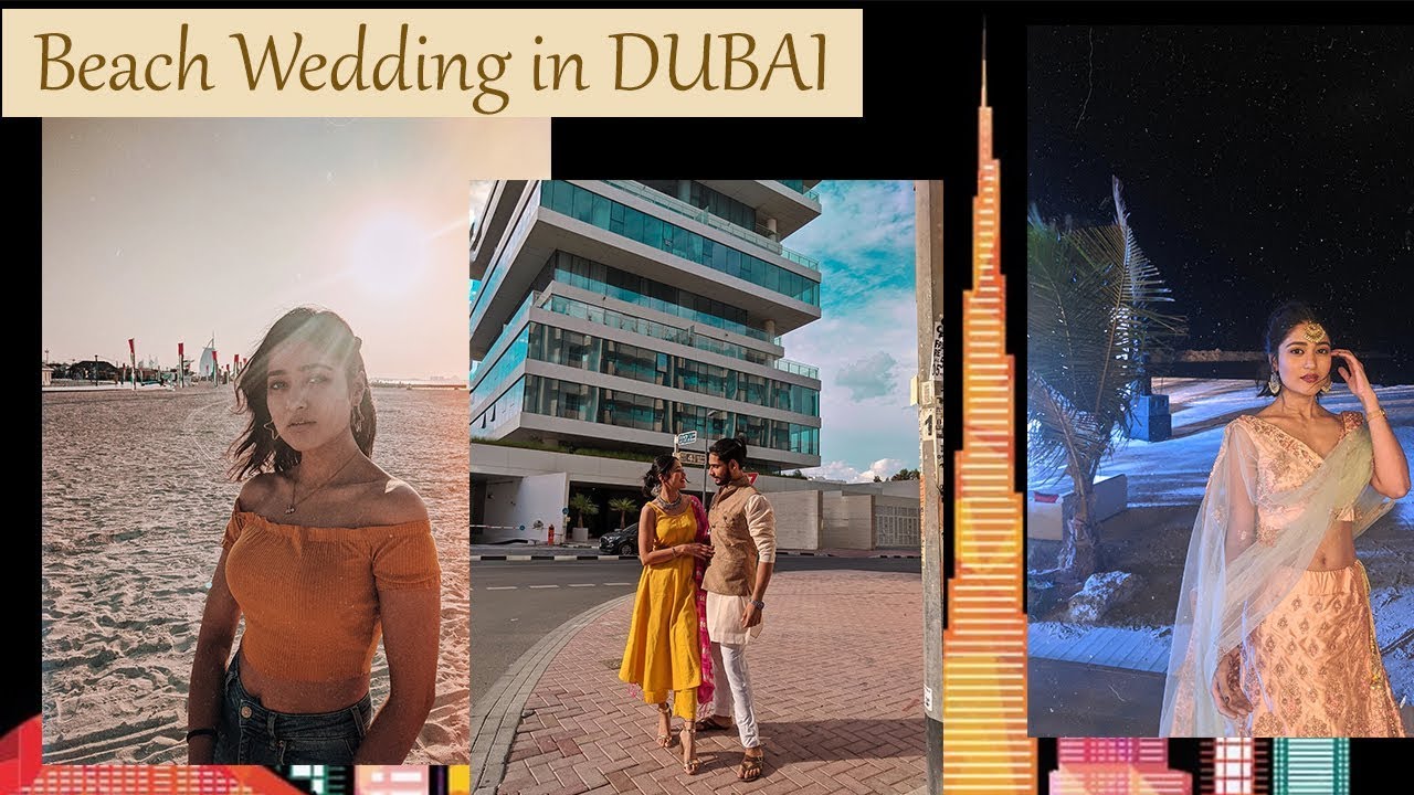 Dubai VLOG | A WEEK IN DUBAI | BEACH WEDDING + OUTFITS
