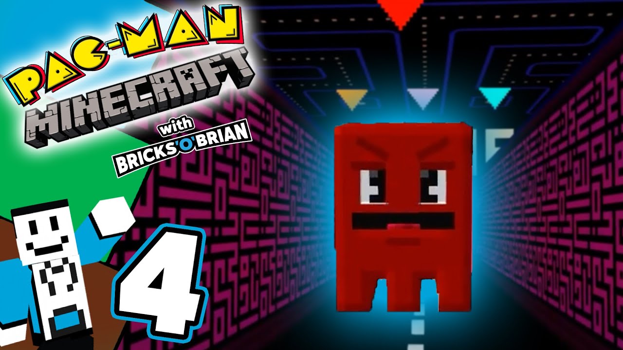 Breaking the Barriers! - Pac-Man Minecraft with Bricks 'O' Brian