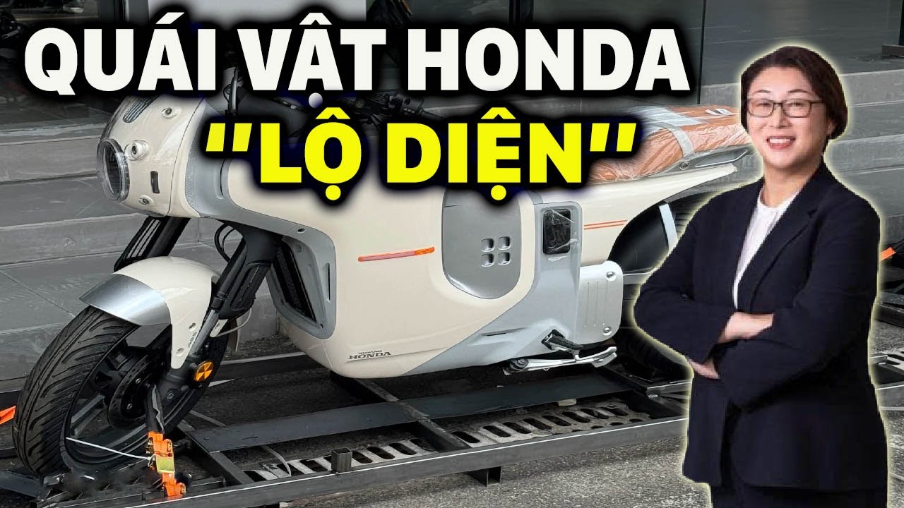 QUÁI VẬT HONDA CỦA BÀ SAYAKA HATTORI ĐÃ LỘ DIỆN