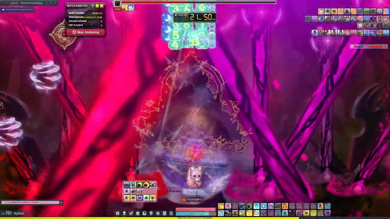[GMS Kronos] Maplestory Dawn Warrior Extreme Black Mage Solo