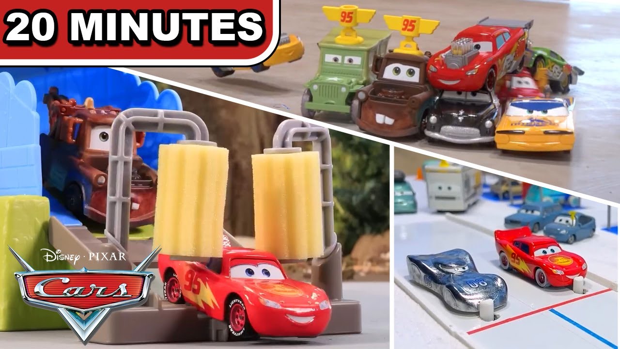 Lightning McQueen’s Epic Races & Adventures with Mater | Pixar Cars | @disneyjr