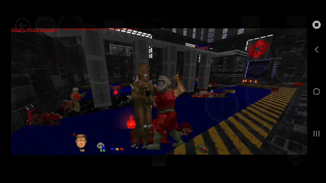 Jugando a brutal cyberdoom weapons v22 