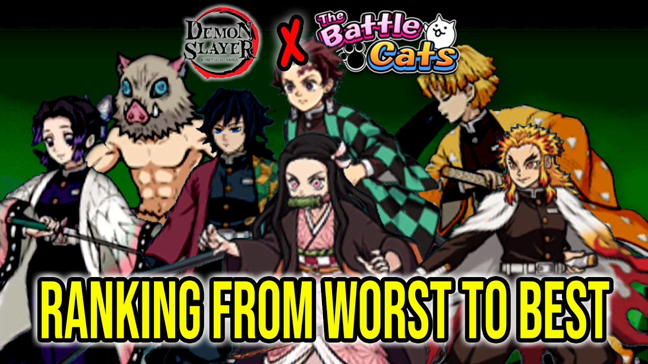 Ranking ALL Demon Slayer Ubers From Worst to Best - The Battle Cats