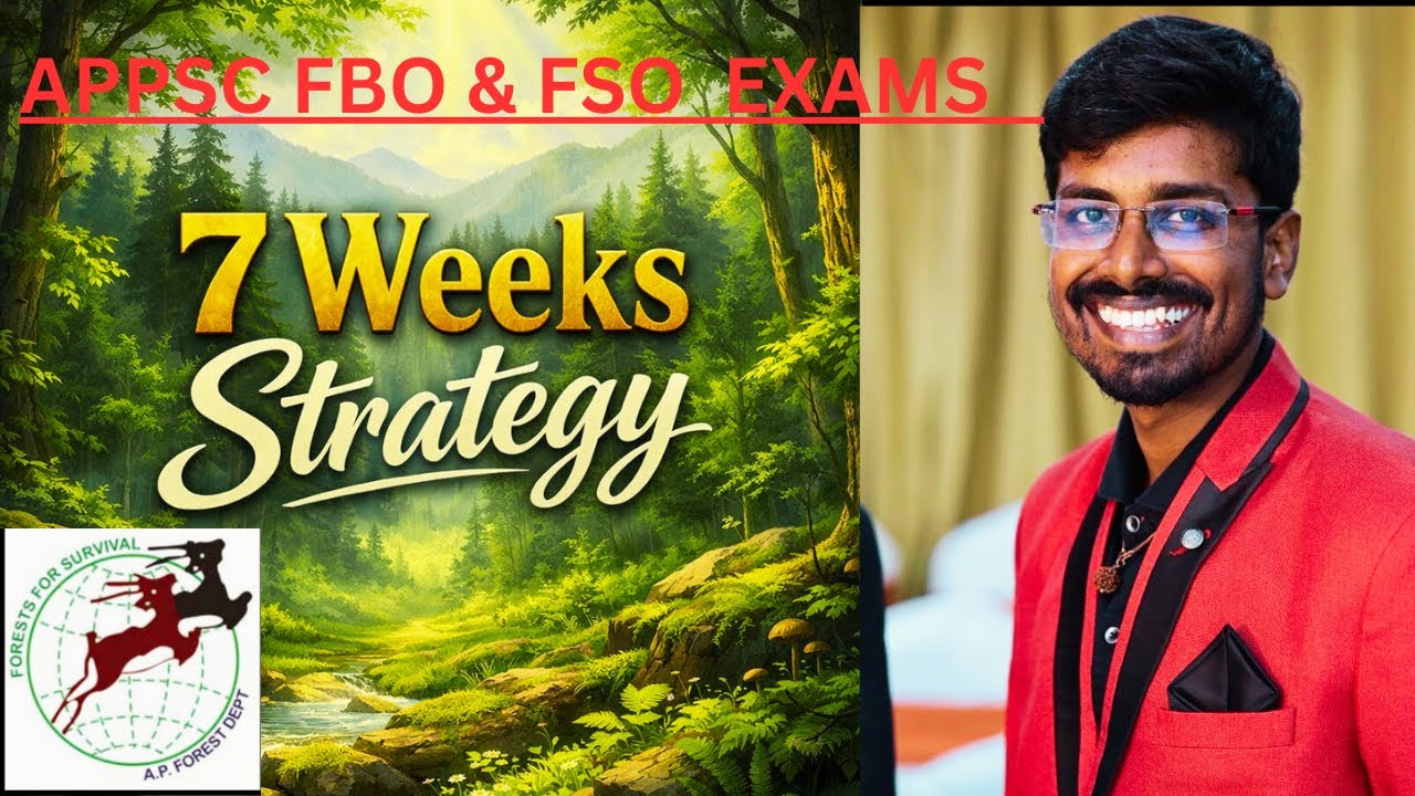 APPSC FBO & FSO exams strategy and planning 