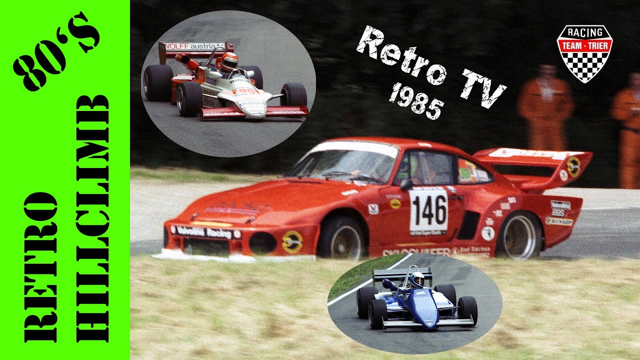Trier Hillclimb Race 1985 | REtro TV | Trackrekord by Walter Pedrazza | Peter Stütz | Formula 2 BMW