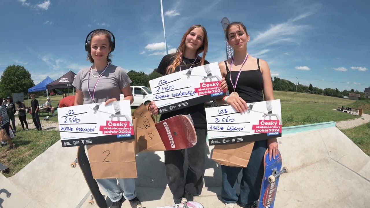 Český skateboardový pohár Junior 2024 - Litovel, 15.6.