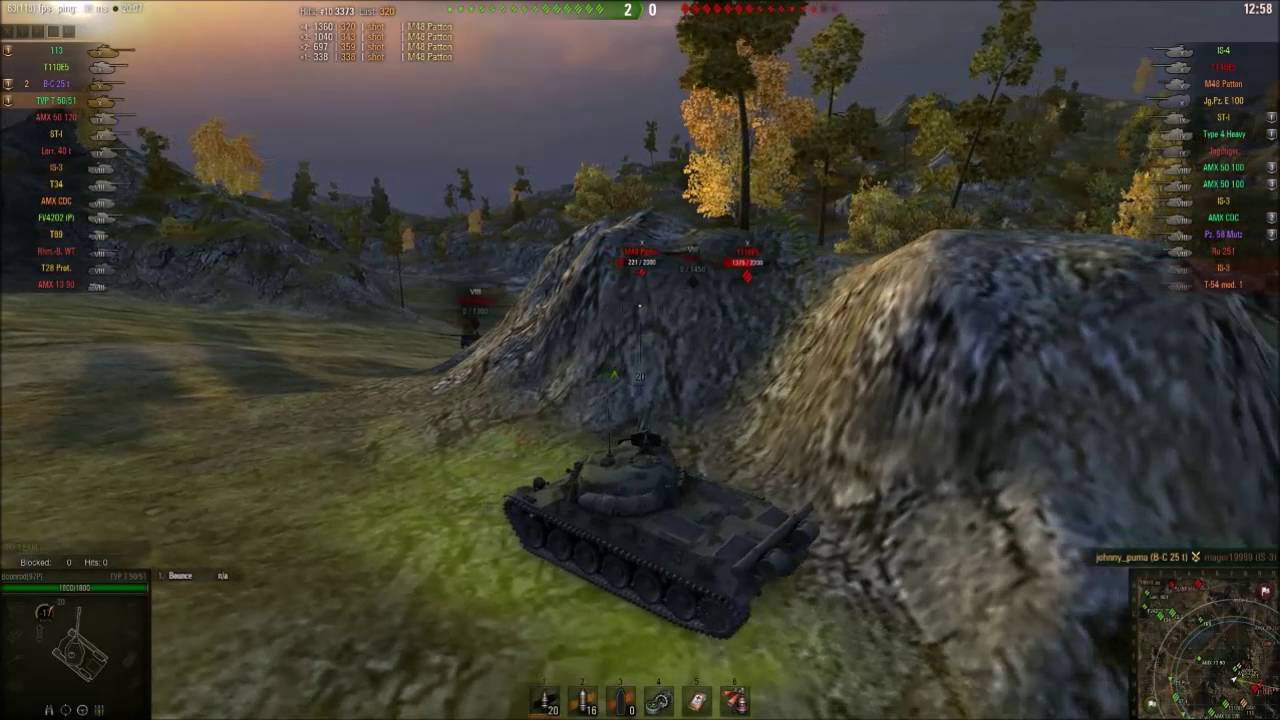 World of Tanks - TVP T 50/51 - Czechoslovakian tier 10 medium tank- Boonrod 8K damage