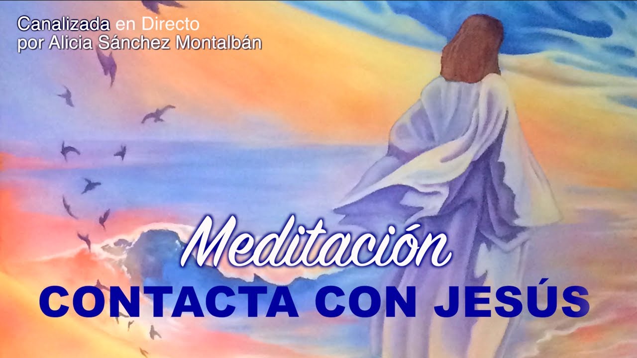 ⭐️ MEDITACIÓN GUIADA para Contactar con JESÚS😇  *(Meditación Profunda)