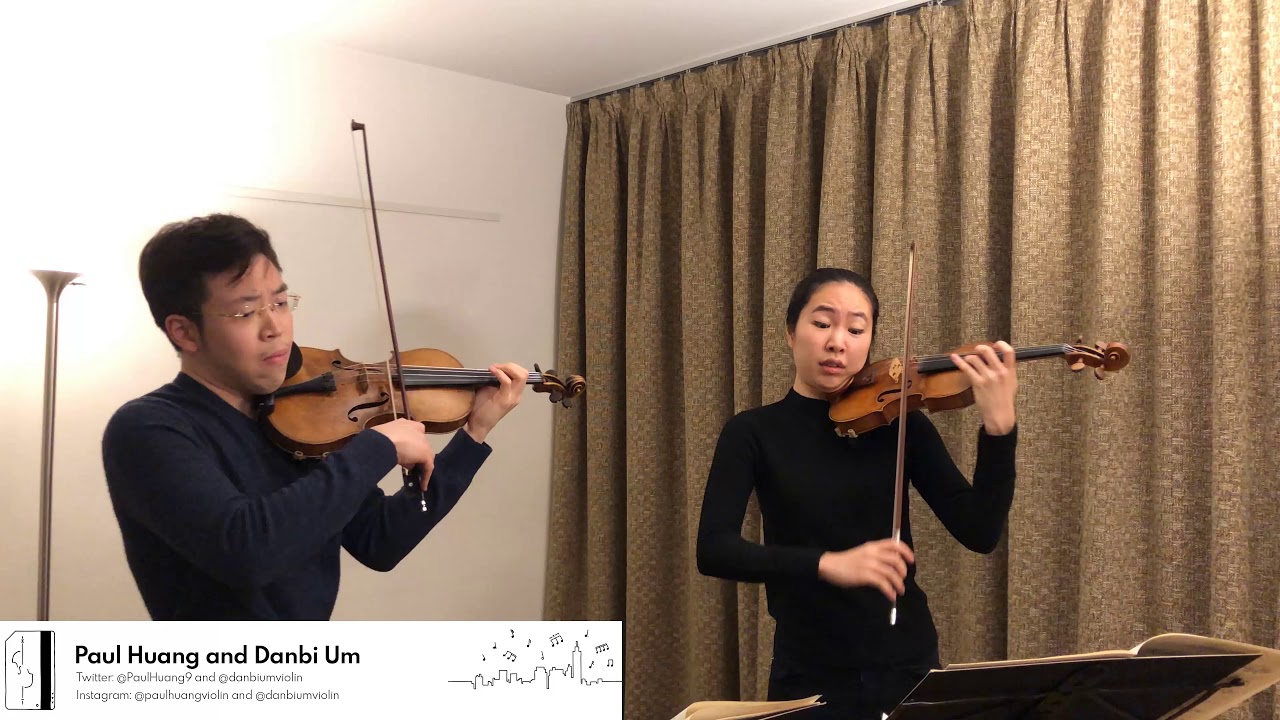 Paul Huang and Danbi Um: Ysaye - Sonata for Two Violins