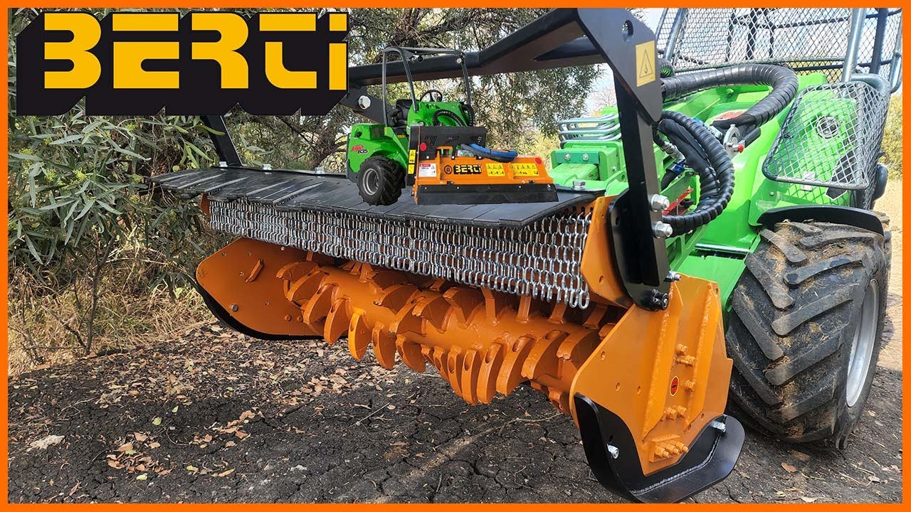 Berti Mowers & Mulchers - Heavy Duty attachments