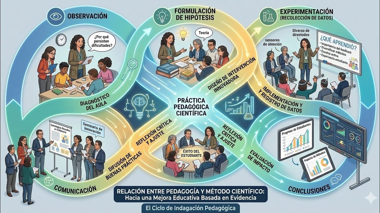 Método científico en pedagogía INVESTIGACIÓN | Equipo 6 