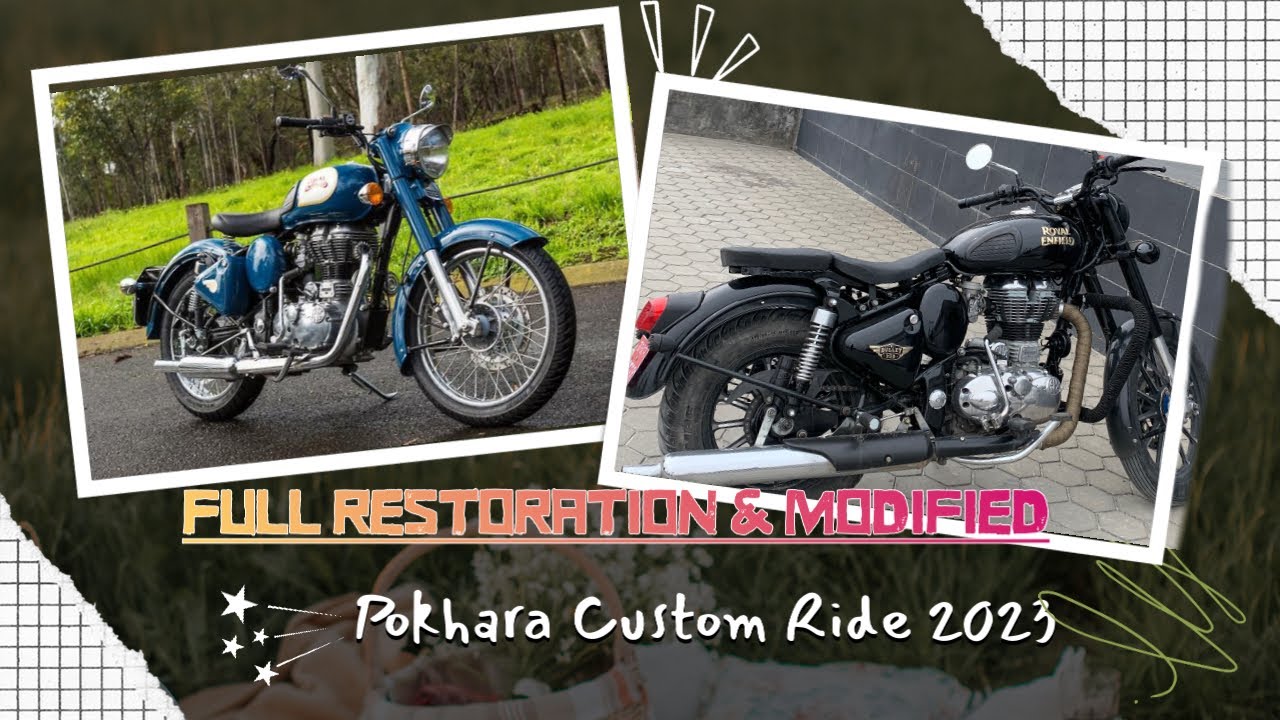Modifying My Bullet Bike for Pokhara Customs Ride 2023