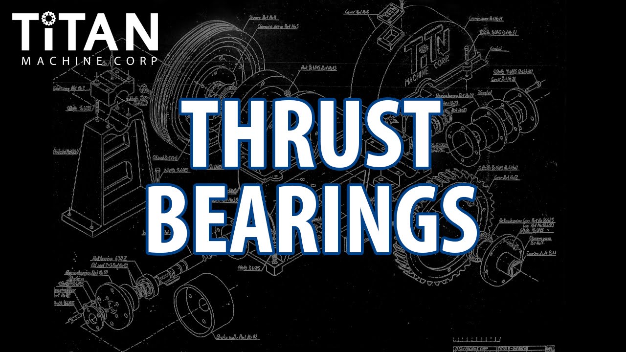 Thrust Bearings - Geared Elevator Machines