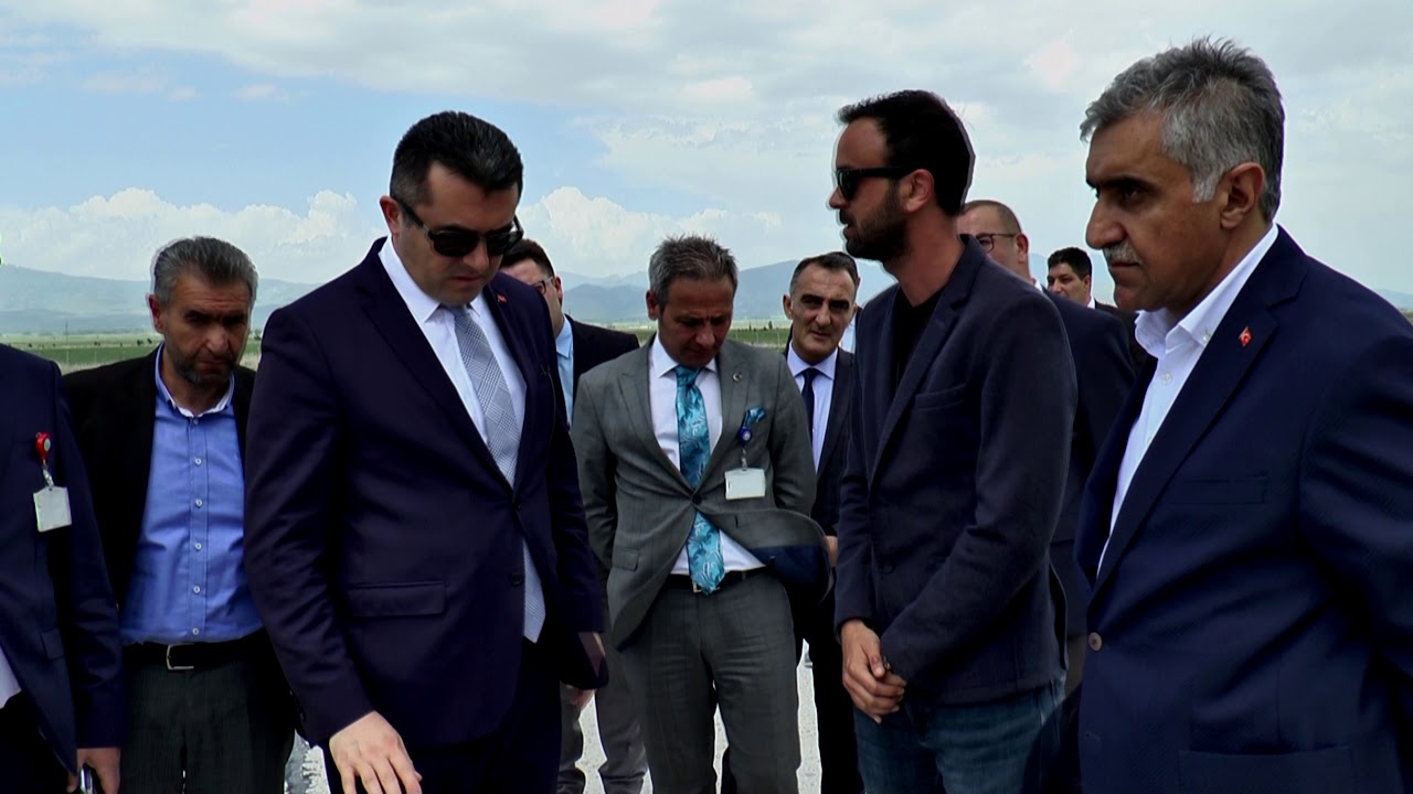 Erzurum Valisi Okay Memiş, Erzurum Havalimanında İncelemelerde Bulundu