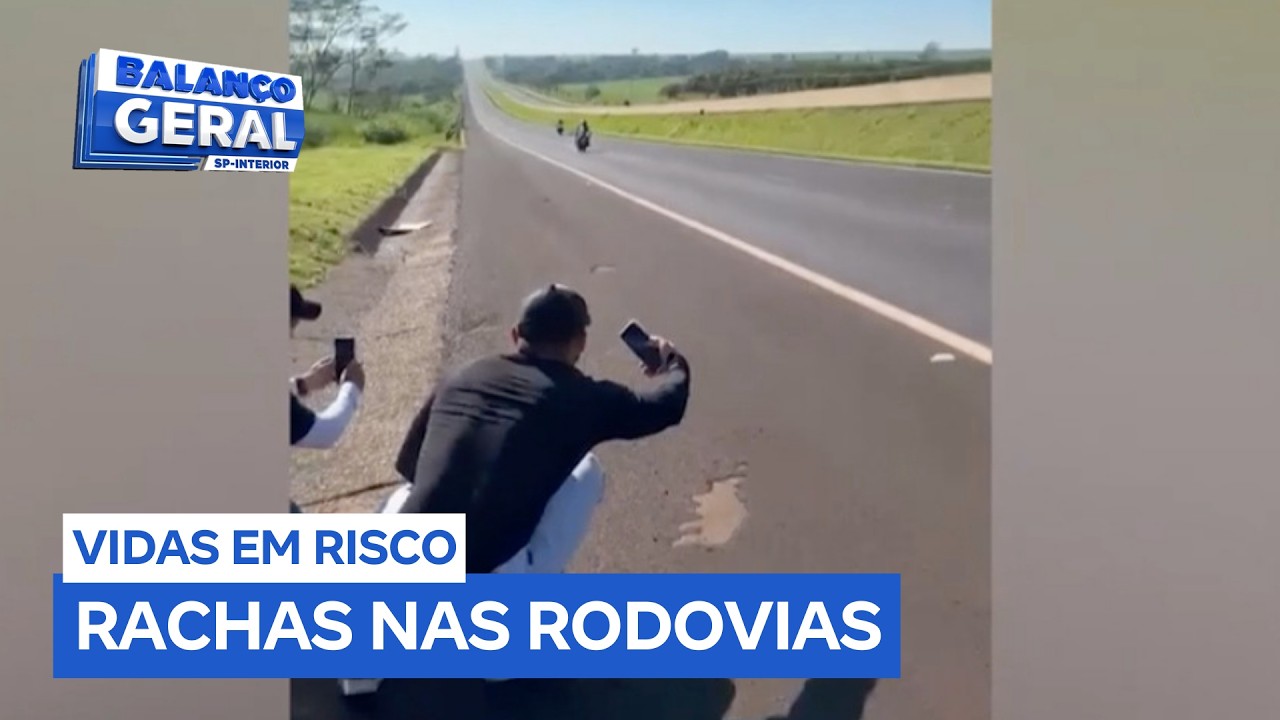 Motociclistas são flagrados em rachas e manobras arriscadas nas rodovias da região
