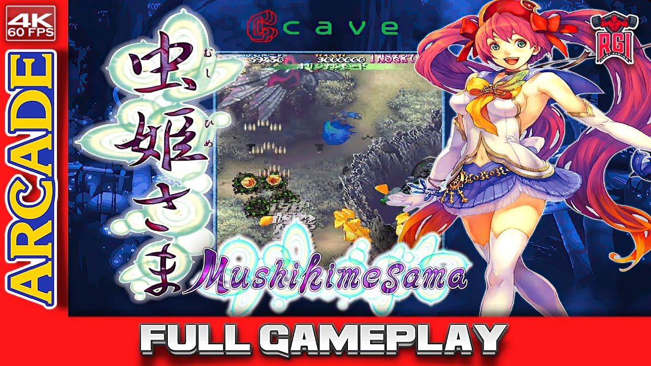 Mushihimesama (Arcade)(2004) Full Gameplay in 4K / 60FPS #RETRO GAMING INDIAN