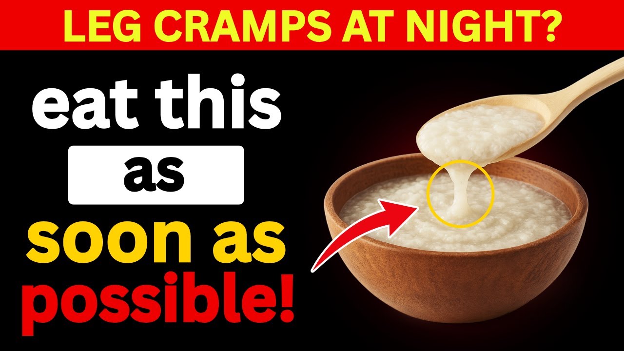 Seniors, THESE 6 Foods STOP Nighttime Leg Cramps Naturally! | Senior Health Guide