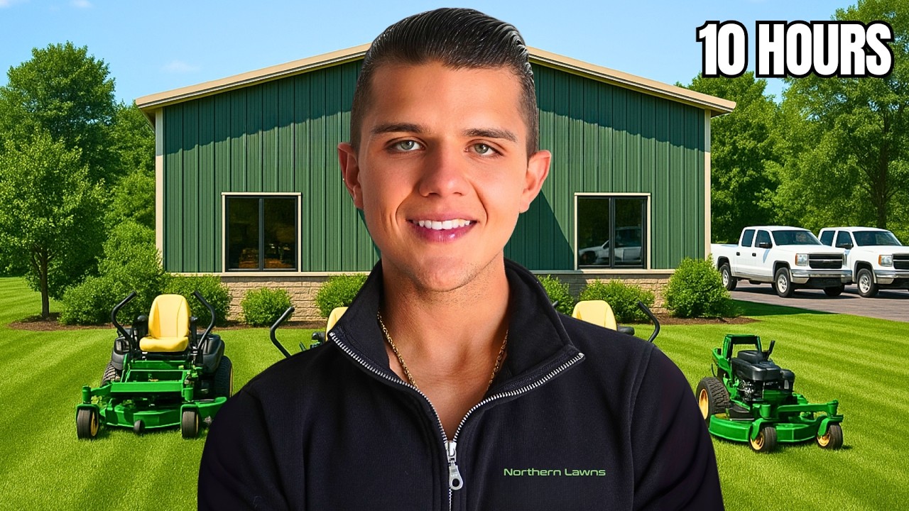 What 10 Hours Running a Lawn Business Actually Looks Like (Full POV)