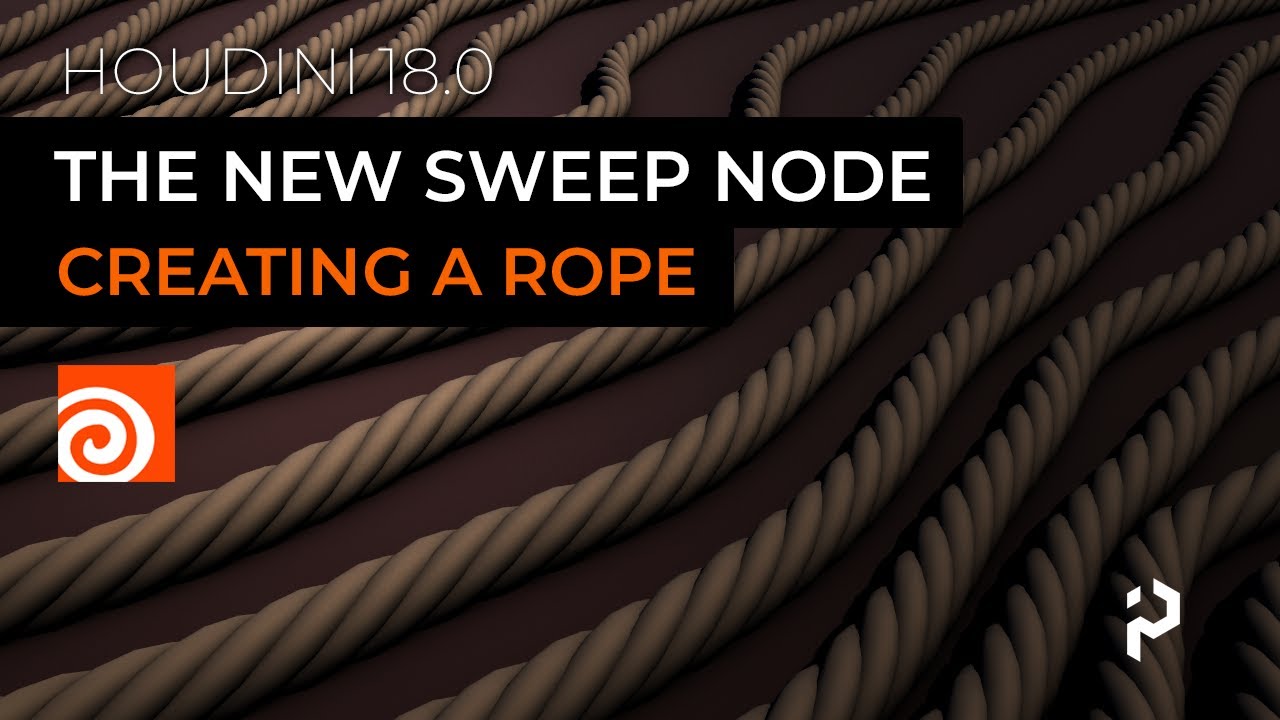 Houdini 18 - Basics - Using the New Sweep Node