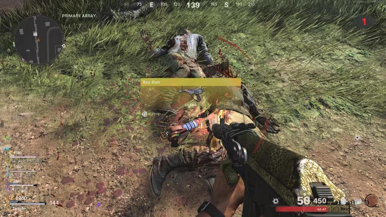 Luckiest RAY GUN in Cold War zombies in less than 2 minutes