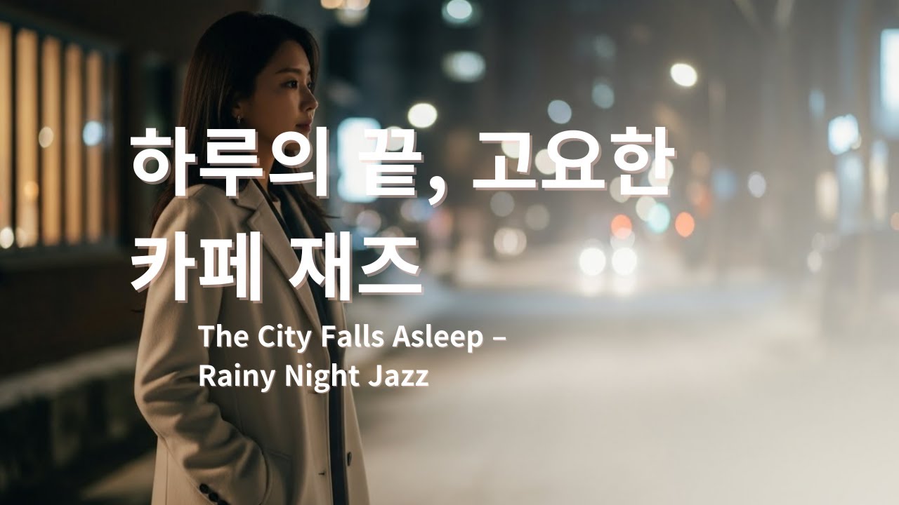 🌌 The City Falls Asleep | 도시가 잠드는 순간의 재즈
