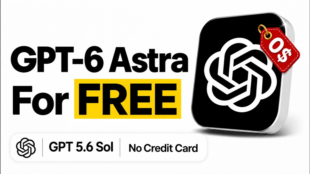 Open AI ChatGPT-6 Astra For Free (No Clickbait)